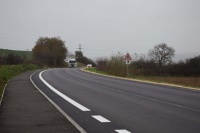 Obrázok k aktualite Vodiči už môžu využívať zrekonštruovanú cestu medzi Partizánskym a Hradišťom