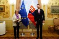 Obrázok k aktualite Predseda vlády SR Eduard Heger sa stretol s eurokomisárkou pre súdržnosť a reformy Elisou Ferreirovou
