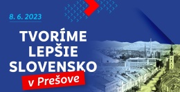 Obrázok k článku Tvoríme lepšie Slovensko – 8. 6. 2023 v Prešove