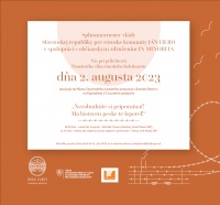 Obrázok k aktualite „Nezabudnite si pripomínať! Ma bisteren peske te leperel!“